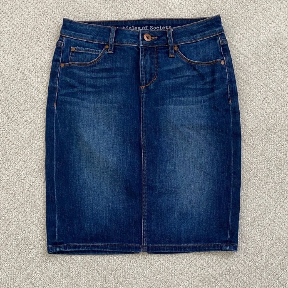 Articles of Society Denim Skirt Size 25